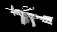 GUN MODEL MAYA