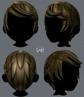3D Hair style for boy V13