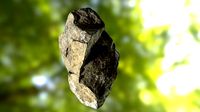 Rock low poly 3D model