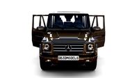 Mercedes Benz G Class with interior Brown
