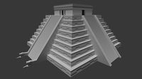 Mayan Pyramid Kukulkan - Piramide Maya de Kukulkan