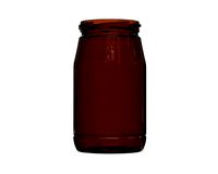Photorealistic glass jar