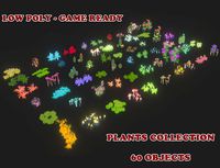 PLANTS COLLECTION - LOW POLY