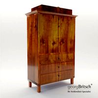 Biedermeier secretaire - South Germany 1820 - Georg Britsch