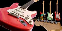 Electric Guitar Fender Stratocaster - 2 colors plus 1 - Blender