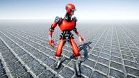 Robot Agile Futeristic