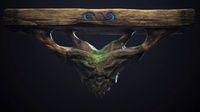 Wooden shelf- Spirit of the forest