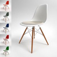Vitra Eames Plastic Chair DSW Blender Cycles