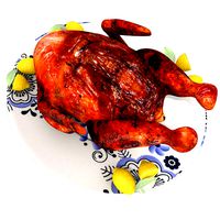 Roasted Chicken or Turkey 3d Model