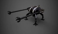 Spider robot - PBR - lowpoly
