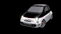 3D Model 2010 Fiat 500c Abarth 3D Model