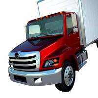 Hino Conventional 338 box truck 2014-2018
