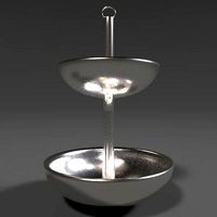 PBR 2 Tier Fruit Holder Bowl