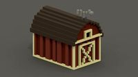Barn Voxel Model