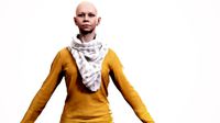 Human Woman Scan - 195F