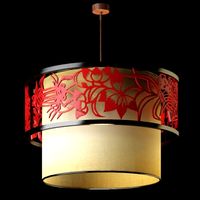 Chinese light d 1 3D Model