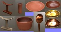 Egyptian utensils kitchenware