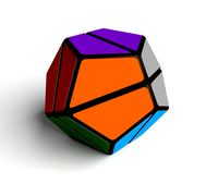 Dodecahedron cube puzzle 2x2x2