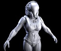 Sci-Fi Armor 8 Sculpt