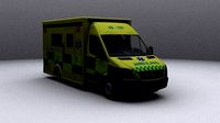 Mercedes Benz Sprinter Truck Sweden Ambulance