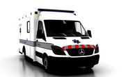 Mercedes Benz Sprinter Truck France Ambulance