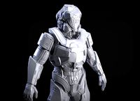 Sci-Fi Armor 3 Sculpt