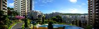 Residential community courtyard 021