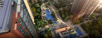 Residential community courtyard 017