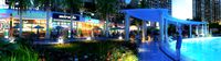 Residential community courtyard 012