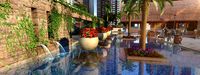 Residential community courtyard 005