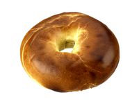 Photorealistic Bagel 3D Scan