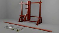 martial art training equipment set for wingchun
