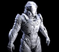 Sci-Fi Armor 1 Sculpt