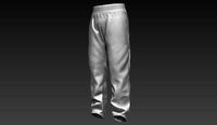 Sports Pants Zbrush