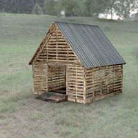 Corncrib in fbx format