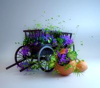 Cart 3D Model