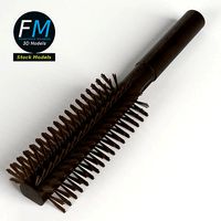 Round hair brush