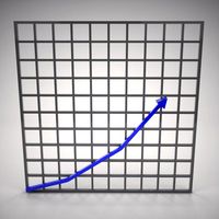 Arrow Graph 3D Model