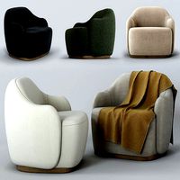 Barba armchair by Fogia