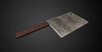 PBR Cleaver Rusty and Standard