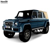 Mercedes-Benz G-class Maybach Landaulet with HQ interior 2017