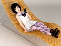 Harumi various outfit pose 02