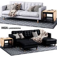 2 Sofas LANDSKRONA SERIES ikea