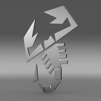 Abarth Scorpion Logo 3D Model