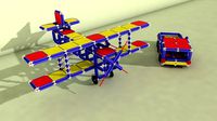 Toy Plane and Truck