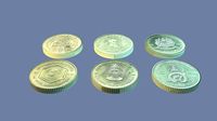 Thailand coin - set model - 4