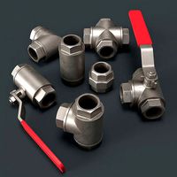Valve connectors set