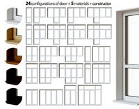 Balcony door collection
