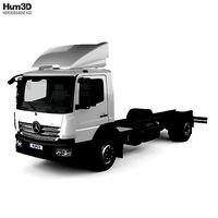 Mercedes-Benz Atego 1530 M-Cab Chassis Truck 2013
