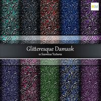 Glitteresque Damask Seamless Textures Se